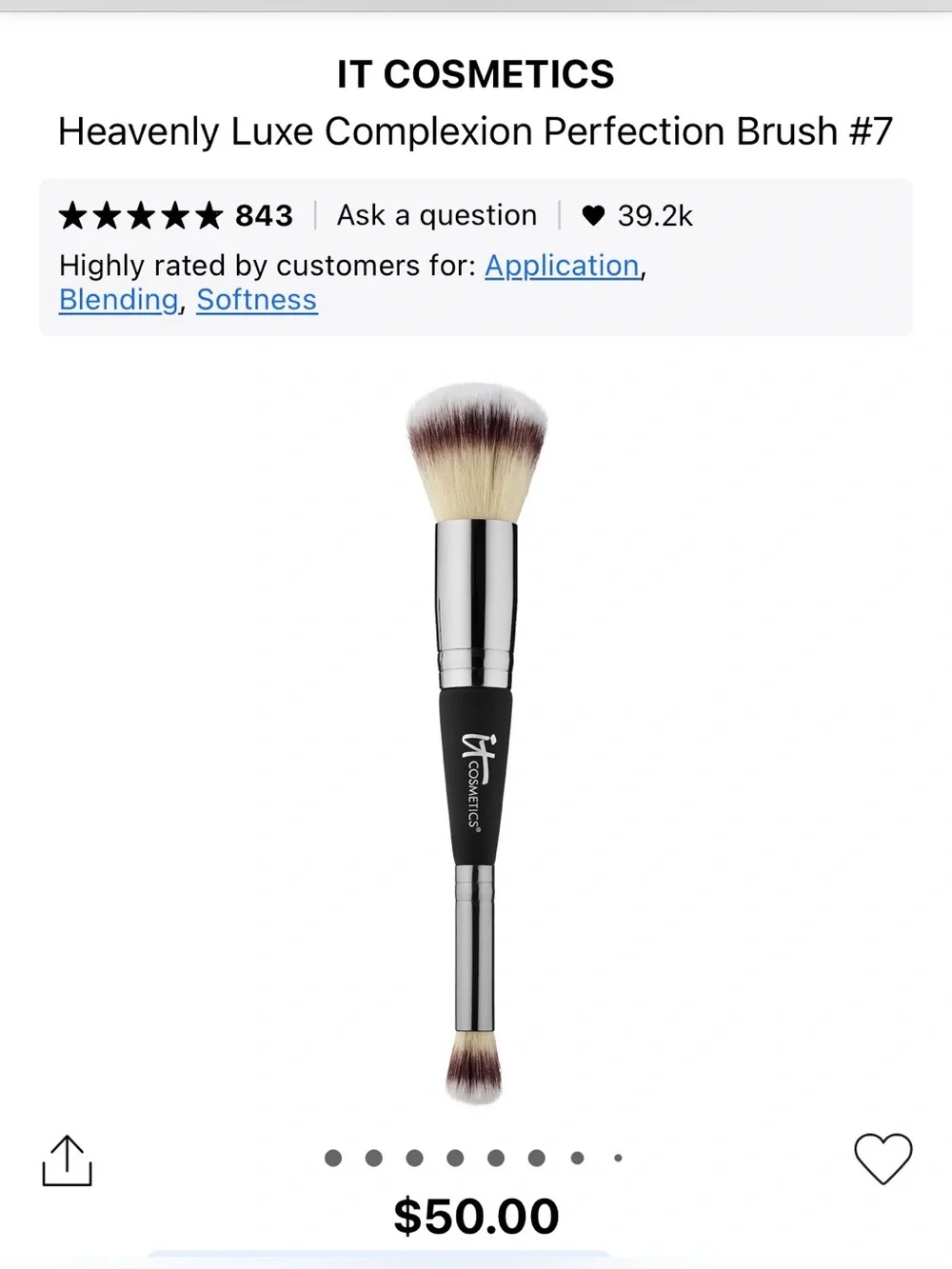 it cosmetics Heavenly Luxe Complexion Perfection Brush #7